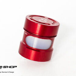 กระปุกทรง lightech สีแดง