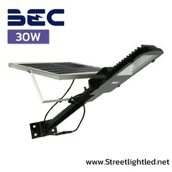 โคมไฟถนนโซล่าเซลล์ LED 30W BEC รุ่น PASO