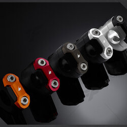 ตุ๊กตาแฮนด์อ้วน (Bar Clamp Set (used with BIKERS' FATBAR, 28.6mm)) Bikers ฮอนด้า Honda Forza 300 (2013-2017)