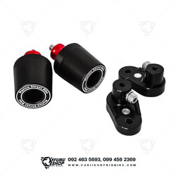 กันล้มกลาง Marina street bike by Moth สีแดง FOR KAWASAKI NINJA400