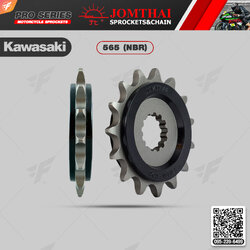 สเตอร์หน้า JOMTHAI (พระอาทิตย์) : 565 (NBR) For Kawasaki Z650, Er-6n, Ninja650, Versys650, Vulcan650, W800