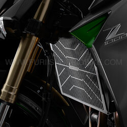 การ์ดหม้อน้ำ BIKERS สีเงิน FOR KAWASAKI Z1000