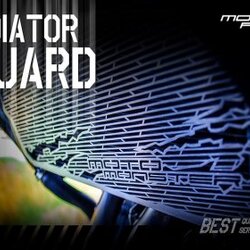 การ์ดหม้อน้ำ มอเเตอร์ไซค์ บิ๊กไบค์ motoplay ลาย monster for er6n