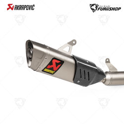 ท่อไอเสีย Slip-On Akrapovic GP ปลายดาบ for Yamaha YZF-R7 2021-2024
