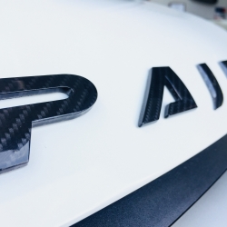 ตัวหนังสือ Pajero Sport สีเคฟลา