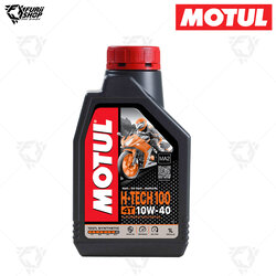 น้ำมันเครื่อง Motul H-TECH 100 4T 10W40 1 ลิตร