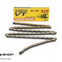 โซ่ DID 520 X-RING สีเงิน