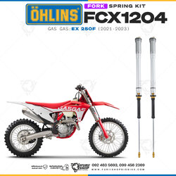 สปริงโช้คหน้า Ohlins FCX1204 For Gas Gas EX 250F 2021-2023