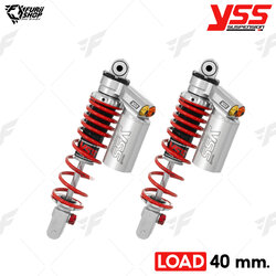 โช๊คหลัง/โช๊คหลังแต่ง YSS G-RACING SMOOTH LOAD 40 mm. : FOR YAMAHA X-MAX 300 2017