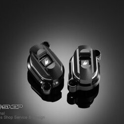 ฝาครอบวาล์วเล็ก TAPPET COVERS BIKERS FOR HODA MSX ดำ