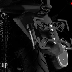 Premium Rear License Support กรอบป้ายทะเบียน รุ่นพรีเมียม X-MAX 300