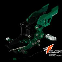 ชุดเกียร์โยง Bikers สีเขียว for Kawasaki Ninja300 Z300 คาวาซากิ นินจา