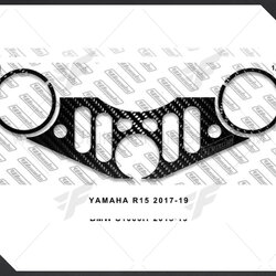 กันรอยการ์ดแผงคอ Woods Yamaha R15 2017-2019