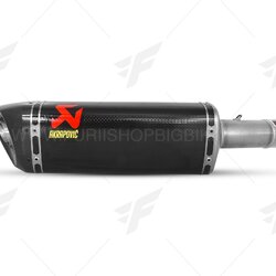 ท่อมอเตอร์ไซค์ AKRAPOVIC CARBON SILP-ON NEW SHAPE FOR KAWASAKI NINJA400 ท่อแต่ง ท่อสูตร ท่อบิ๊กไบค์ ท่อBigbike ท่อไอเสีย