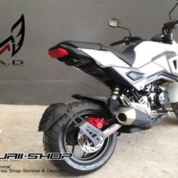 Project MSX125SF By M.A.D กันดีดขาคู่ สำหรับรถ MSX,Z125,KSR