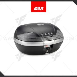 กล่องหลัง GIVI Top Cases V46NT : V46 with transparent reflectors, Black