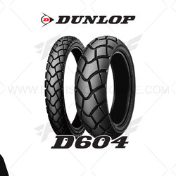 ยางมอเตอร์ไซค์บิ๊กไบค์ DUNLOP Off Road&Adventure D604 : R 18" 4.60-18 63P Flash Moto Tire ยางมอเตอร์ไซต์ ยางบิ๊กไบท์ ยางBigbike Mototire