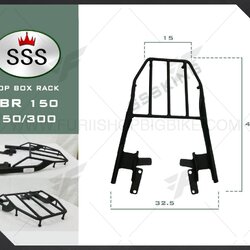 ตะแกรง SSS TOP BOX RACK สำหรับ CBR 150 / 250 / 300