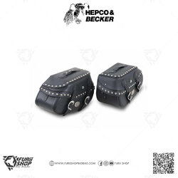 กระเป๋า HEPCO & BECKER :Buffalo Custom C-Bow Saddlebag Buffalo Custom Side Bag 30 Liters/Pair Black