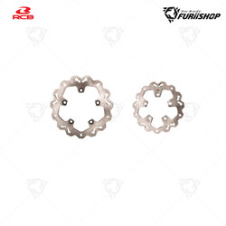 RCB (racingboy) จานเบรค E Series Exciter หน้า,หลัง 01D0476Z 01D0477Z