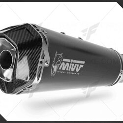 ท่อมอเตอร์ไซค์ MIVV FOR DUCATI MULTISTRADA 1200 DELTA STEEL BLACK No-kat ท่อแต่ง ท่อสูตร ท่อบิ๊กไบค์ ท่อBigbike ท่อไอเสีย