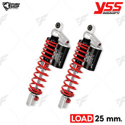 โช๊คหลัง/โช๊คหลังแต่ง YSS G-SPORT SMOOTH LOAD 25 mm. : FOR YAMAHA X-MAX 300 2017