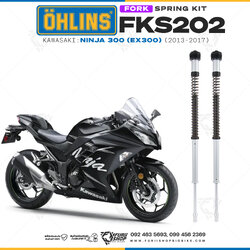 สปริงโช้คหน้า Ohlins FKS202 For Kawasaki Ninja 300 (EX300) 2013-2017
