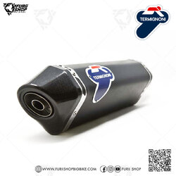 ท่อมอเตอร์ไซค์ Termignoni Slip on Black Euro 5 : for Yamaha XMAX300 2021