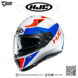 หมวกกันน็อคเต็มใบ(มีแว่นกันแดด) HJC I70 : Tas MC26H