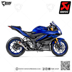 ท่อแต่ง Akrapovic Slip On Moto Gp : for Yamaha YZF-R3/MT03 15-18 /19-20/All new 2021-2022