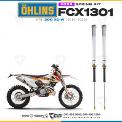 สปริงโช้คหน้า Ohlins FCX1301 For KTM 300 XC-W 2019-2023