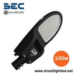 โคมไฟถนนled 100w รุ่น WELBEK ยี่ห้อ BEC (แสงขาว)