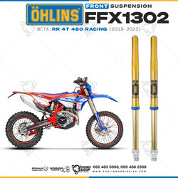 โช้คหน้า OHLINS FFX1302 FOR Beta RR 4T 480 Racing 2019-2023