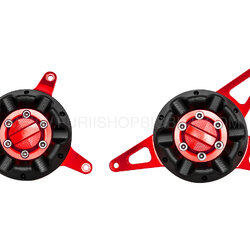 กันแคร้ง FAKIE สีแดง FOR HONDA CB650F CBR650F