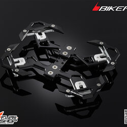 กรอบทะเบียน รุ่นพรีเมี่ยม BIKERS สีดำ