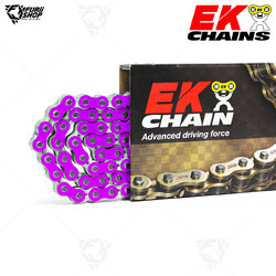 โซ่ EX MOTORCYCLE CHAINS O-RING SR06 SERIES(ม่วง) ขนาด 520 : รองรับ 650 cc