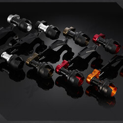 ชุดกันล้มใต้ท่อไอเสีย (Exhaust Protector) Bikers สำหรับ ฮอนด้า Honda Forza 300 (2013-2017) ท่อแต่ง ท่อสูตร ท่อบิ๊กไบค์ ท่อBigbike ท่อไอเสีย