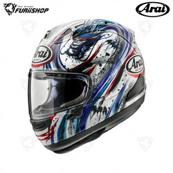 หมวกกันน็อคเต็มใบ Arai :RX-7V EVO Kiyonari Trico (Frost)