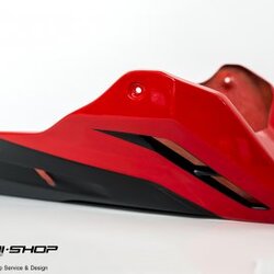 อกล่าง STORM Rider(สตรอมไรเดอร์)สีแดงดำ FOR HONDA CB650F