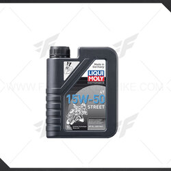 น้ำมันเครื่อง LIQUI MOLY (สังเคราะห์แท้ Synthetic) LIQUI MOLY 4T 15W-50 Street 1L