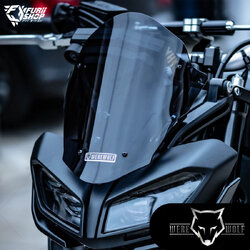 ชิลด์หน้า Were Wolf G-02 Smoke M531 : for Yamaha MT09 2017-2020