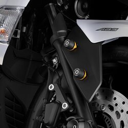 กันล้มบังโคลนหน้า BIKERS สีทอง FOR YAMAHA AEROX155