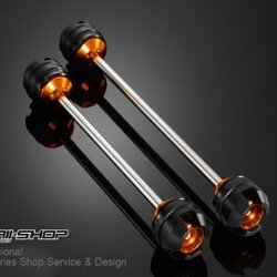 ชุดกันล้มล้อหน้า bikers for ฮอนด้า Honda MSX Front Axel Slider ส้ม