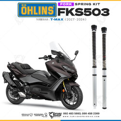 สปริงโช้คหน้า Ohlins FKS503 For Yamaha T-MAX 2017-2024