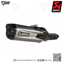 ท่อแต่ง Akrapovic Slip on Titanium New Shape : for Honda NT1100 2022-2023