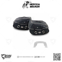 กระเป๋า HEPCO & BECKER : Buffalo Big Custom C-Bow Saddlebag Buffalo Big Custom C-Bow Side Bag 35 Liters/Pair Black