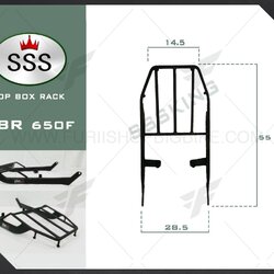 ตะแกรง SSS TOP BOX RACK สำหรับ CBR 650F