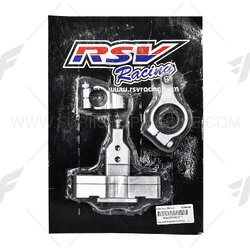 ขาจับกันสะบัด RSV สีเงิน FOR HONDA CBR650F