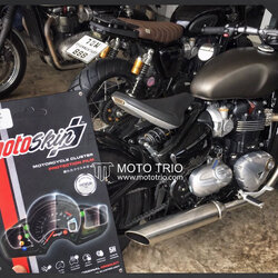ฟิล์มกันลอยหน้าจอ MOTOSKIN FOR TRIUMPH BONNEVILE BOBBER 2017