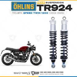 โช๊คหลังแต่ง Ohlins TR924 For Triumph Speed Twin 1200 ปี 2019-2020